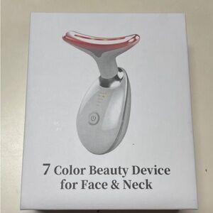 7 COLOR BEAUTY DEVICE FOR FACE & NECK -- A MUST HAVE -- DIY AT HOME-- NWT